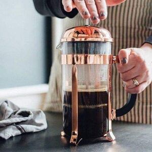 Fresh Press Bodum Chambord copper 34 oz French press